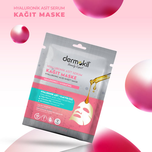 Hyalüronik Asit Serum Kağıt Maske 23 gr - Dermokil