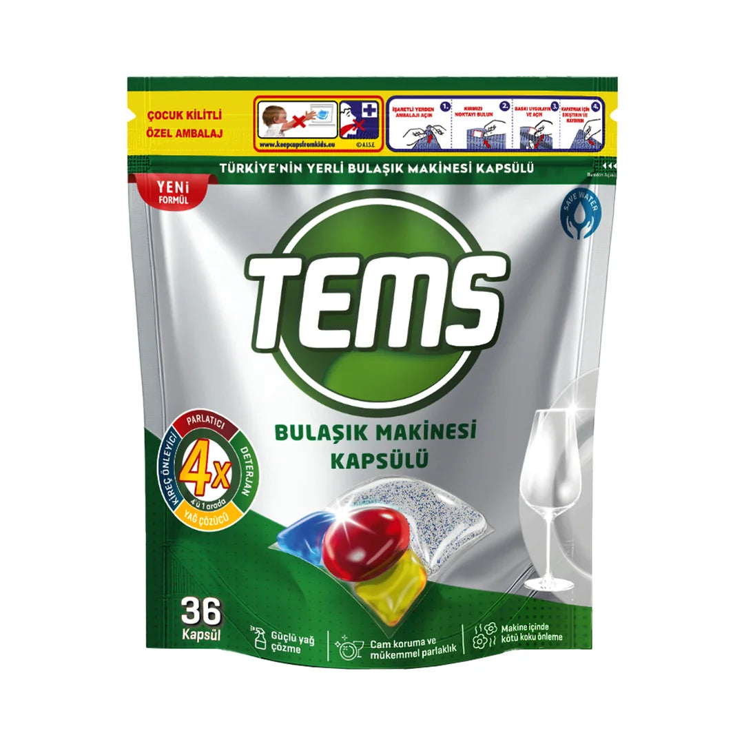 4 Etkili Bulaşık Makinesi Kapsül Deterjanı