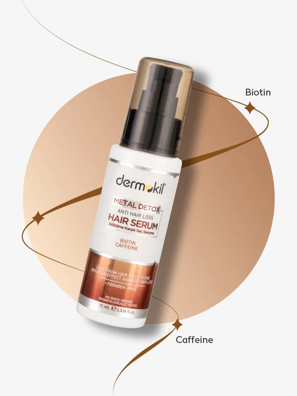 Metal Detox Dökülme Karşıtı Biotin & Caffein Saç Serumu 75 ml