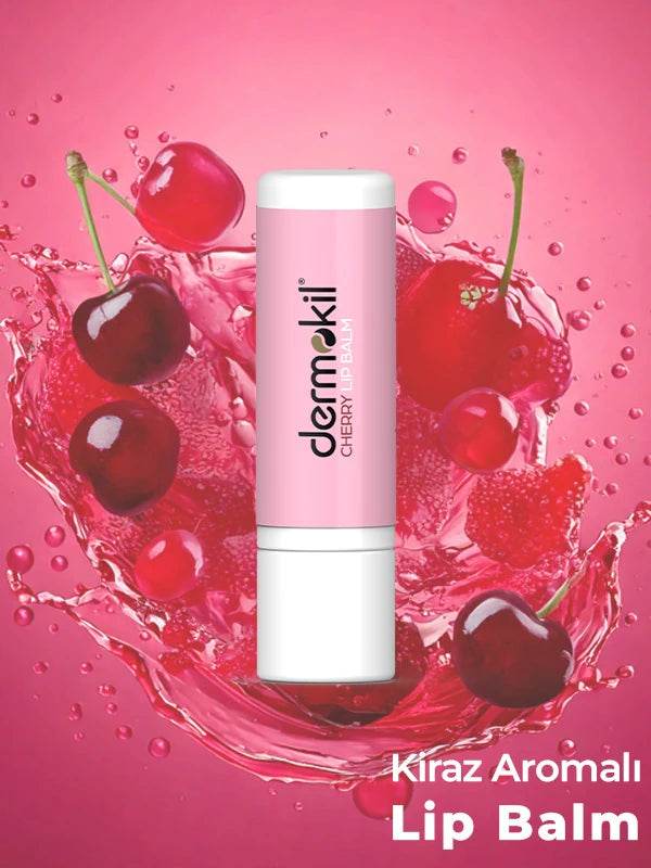 Cherry Kiraz Aromalı Nemlendirici  Lip Balm 30 SPF