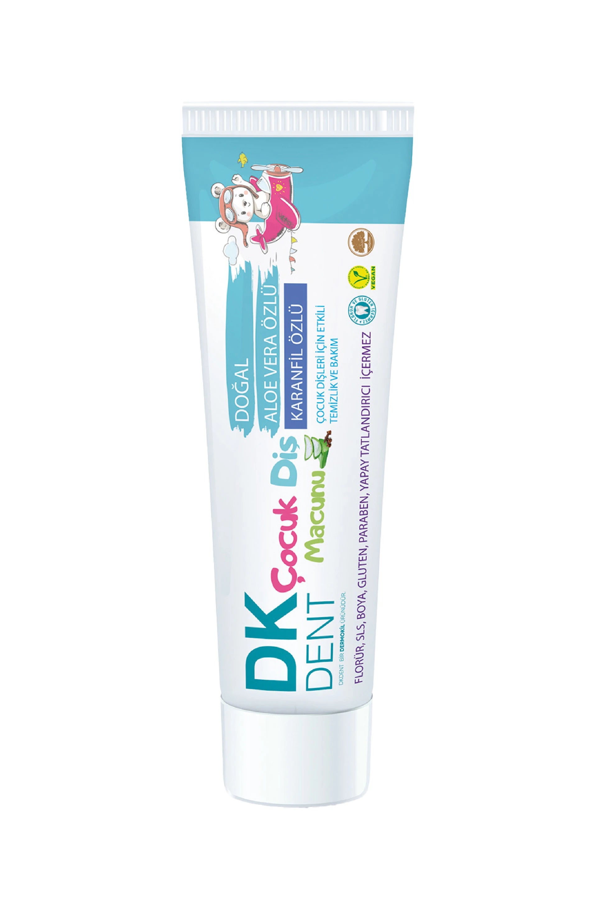 Clove Extract Children's Toothpaste with Brush 50 ml