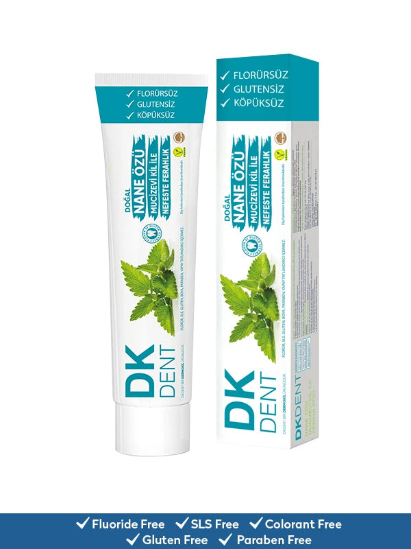 Peppermint Extract Fluoride-Free Natural Toothpaste 75 ml