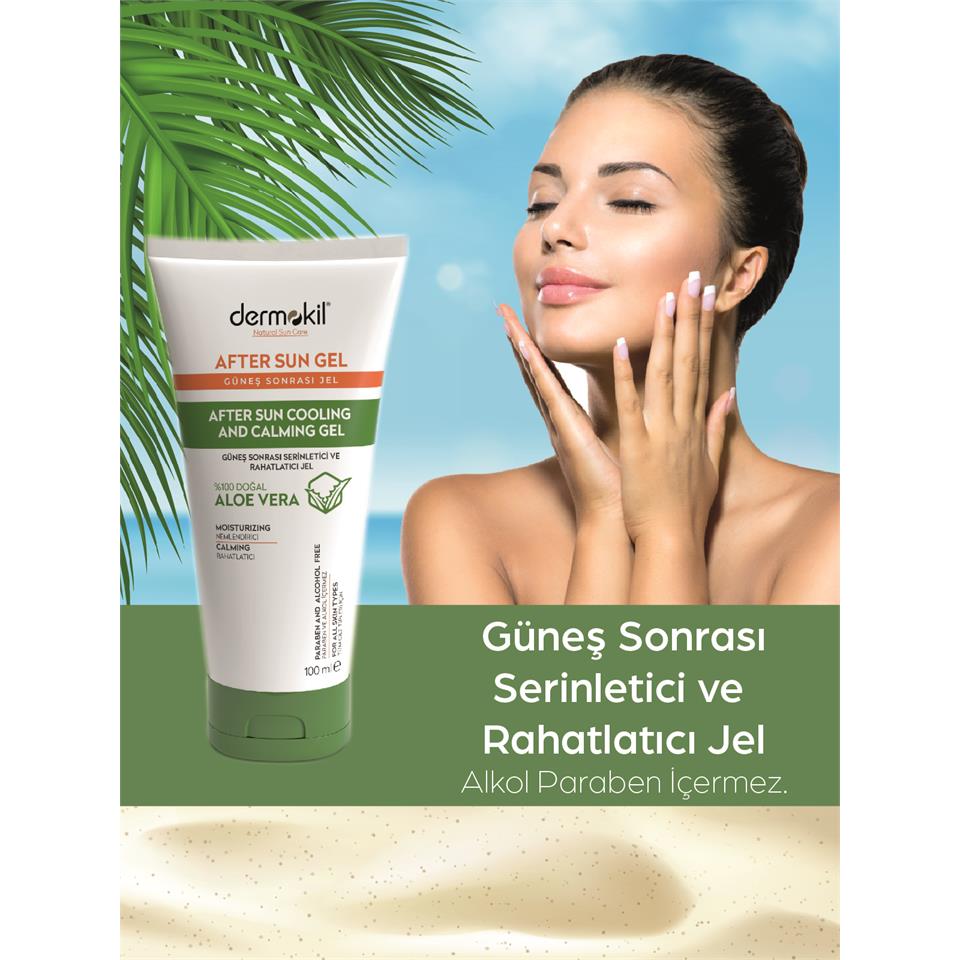After Sun Gel Güneş Sonrası Serinletici ve Rahatlatıcı Jel 100 ml
