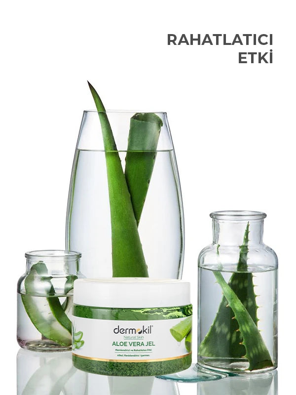 Nemlendirici ve Rahatlatıcı Etkili Doğal Aloe Vera Jel 300 ml