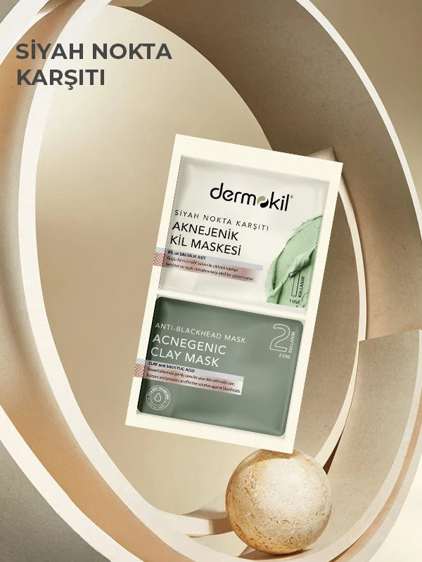 Siyah Nokta Karşıtı Kil Maske 2 x 7.5 ml