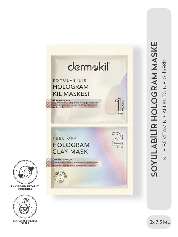 Soyulabilir Hologram Maske 2 x 7.5 ml