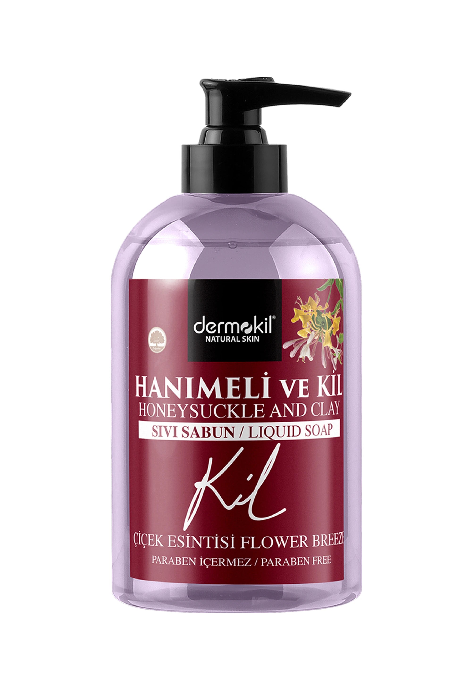 Hanımeli ve Killi Doğal Sıvı Sabun 500 ml