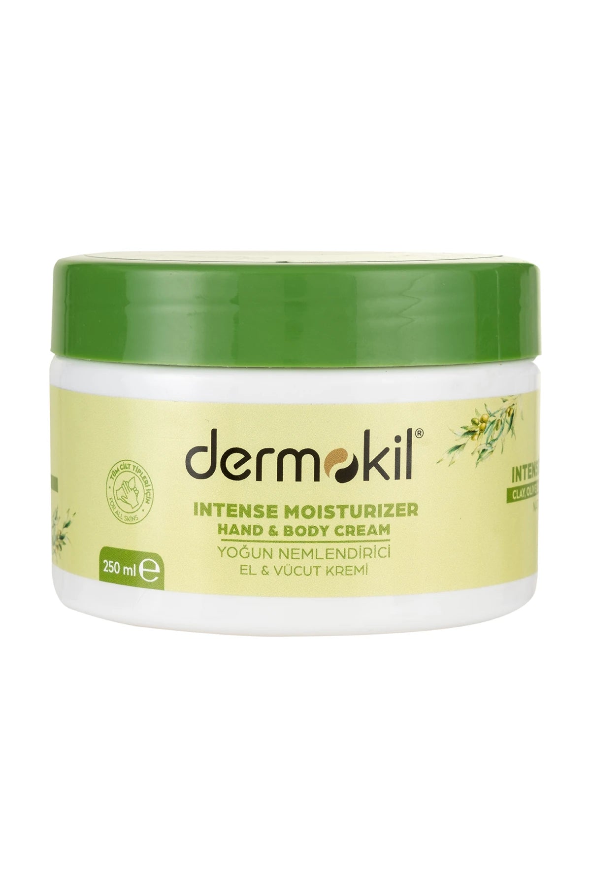 Zeytinyağı Yoğun Nemlendirici El ve Vücut Kremi 250 ml