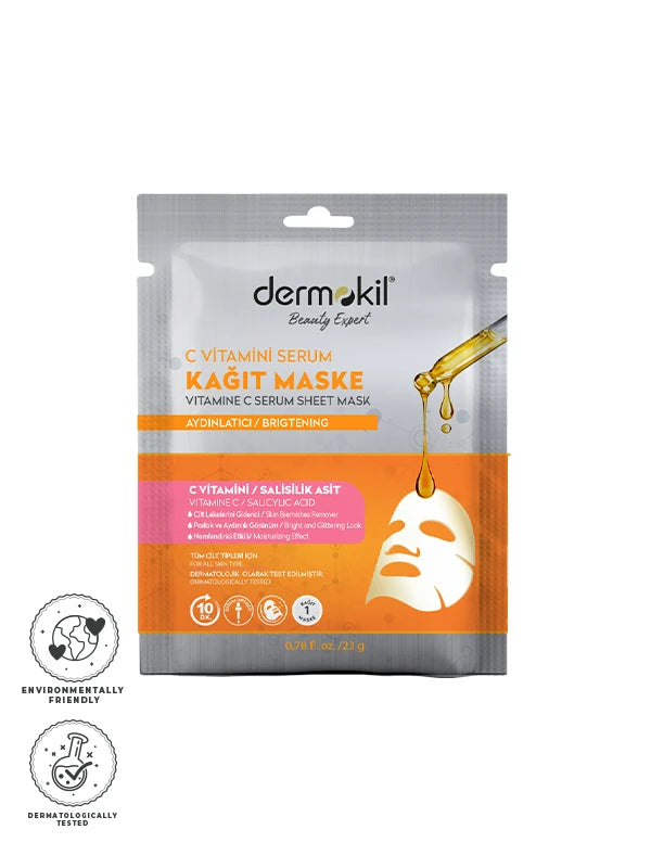 C Vitamini Serum Kağıt Maske 23 gr