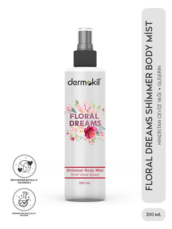 Floral Dreams Shimmer Simli Vücut Spreyi 200 ml