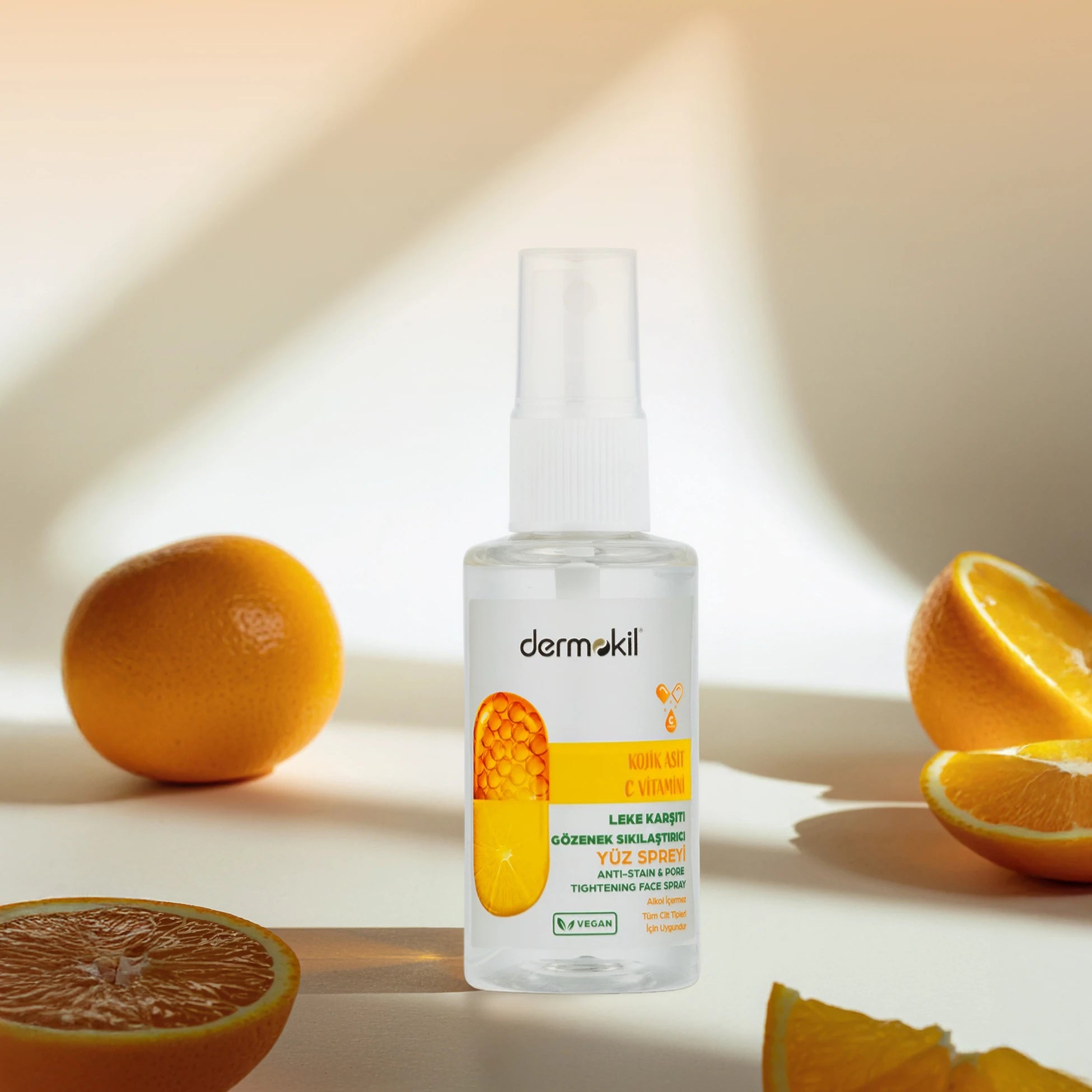 Kojik Asit C Vitamini Leke Karşıtı Yüz Spreyi 50 ml