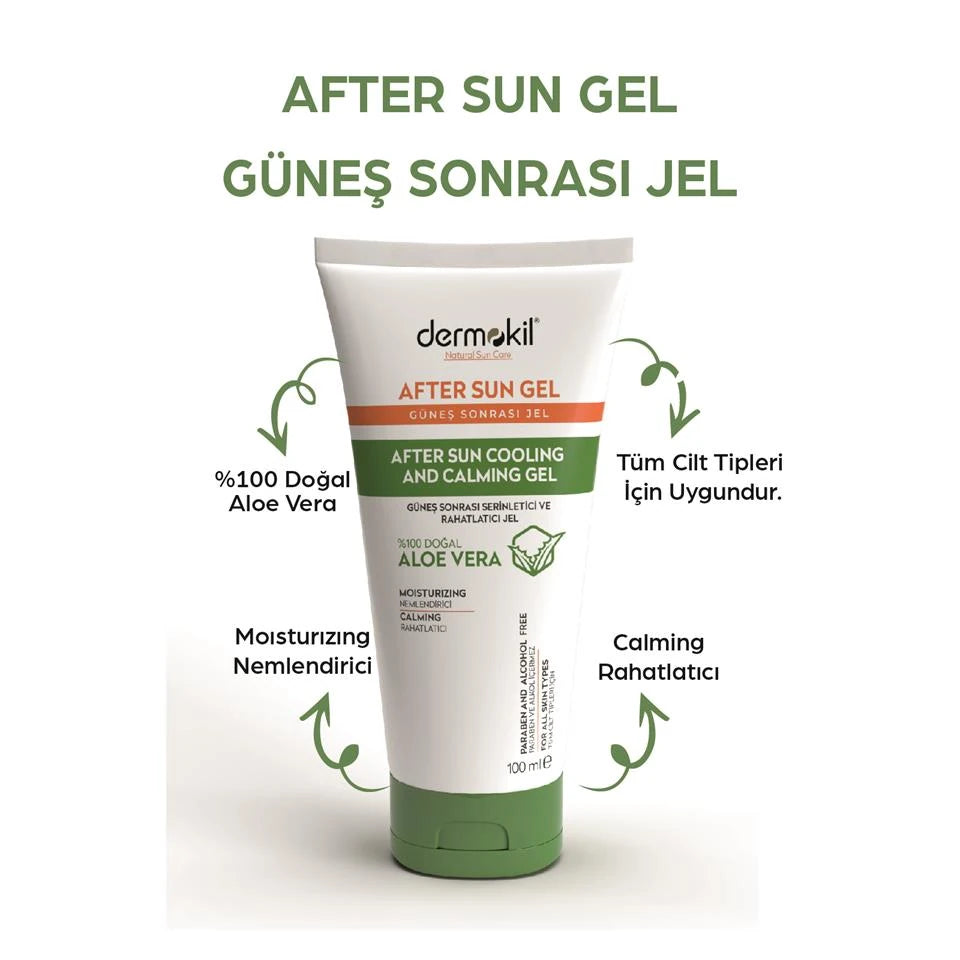After Sun Gel Güneş Sonrası Serinletici ve Rahatlatıcı Jel 100 ml
