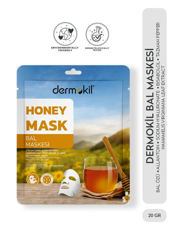 Canlandırıcı Bal Kağıt Maske 20 gr