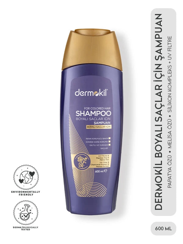 Boyalı Saçlar İçin Şampuan 600 ml