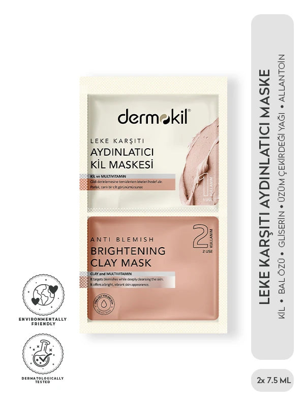 Leke Karşıtı Aydınlatıcı Maske 2 x 7.5 ml