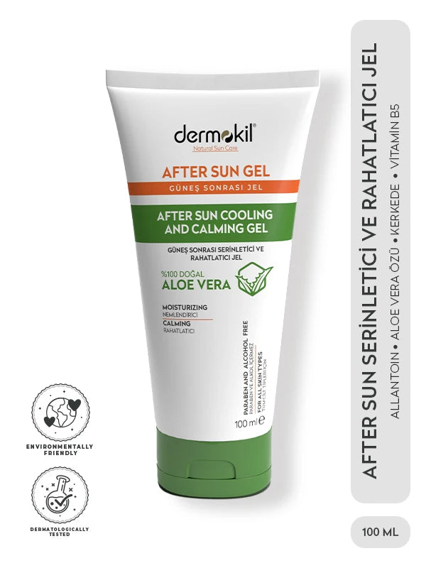 After Sun Gel Güneş Sonrası Serinletici ve Rahatlatıcı Jel 100 ml