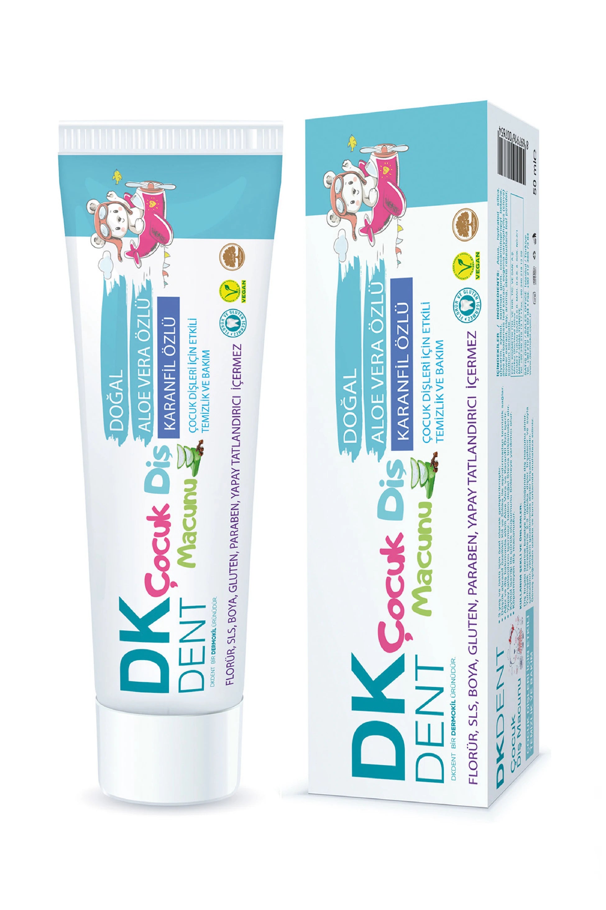 Karanfil Özlü Çocuk Diş Macunu 50 ml