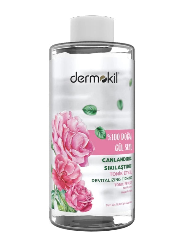 %100 Doğal Gül Suyu Canlandırıcı Sıkılaştırıcı Tonik 200 ml