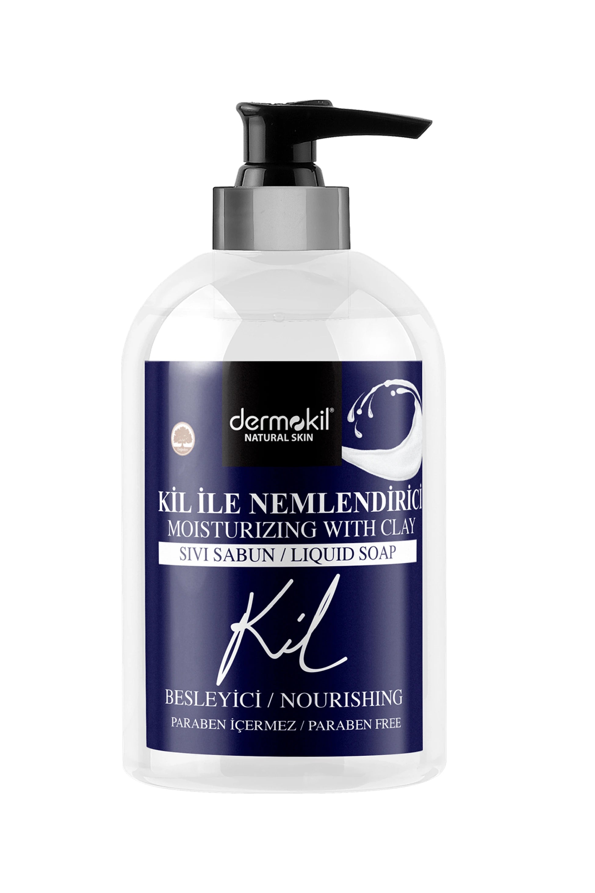 Doğal Nemlendirici Kil Sıvı Sabun 500 ml