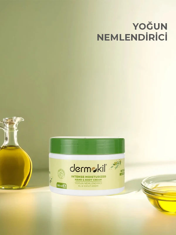 Zeytinyağı Yoğun Nemlendirici El ve Vücut Kremi 250 ml