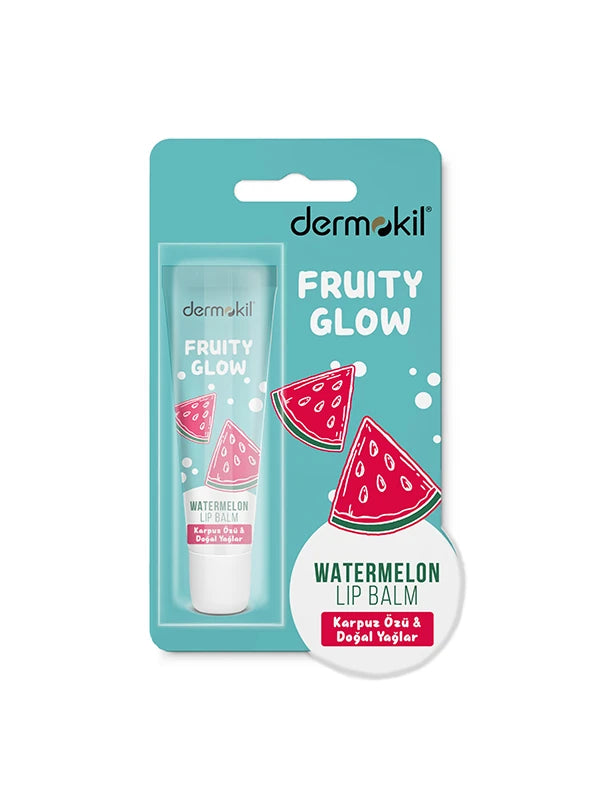 Karpuz özü ve doğal yağlar içeren lip balm ile dudakları nemlendiren, besleyen ve daha yumuşak, canlı bir görünüm kazandırmaya yardımcı bakım ürünü