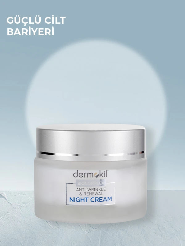 Kırışıklık Karşıtı Yenileyici Gece Kremi 50 ml - Dermokil
