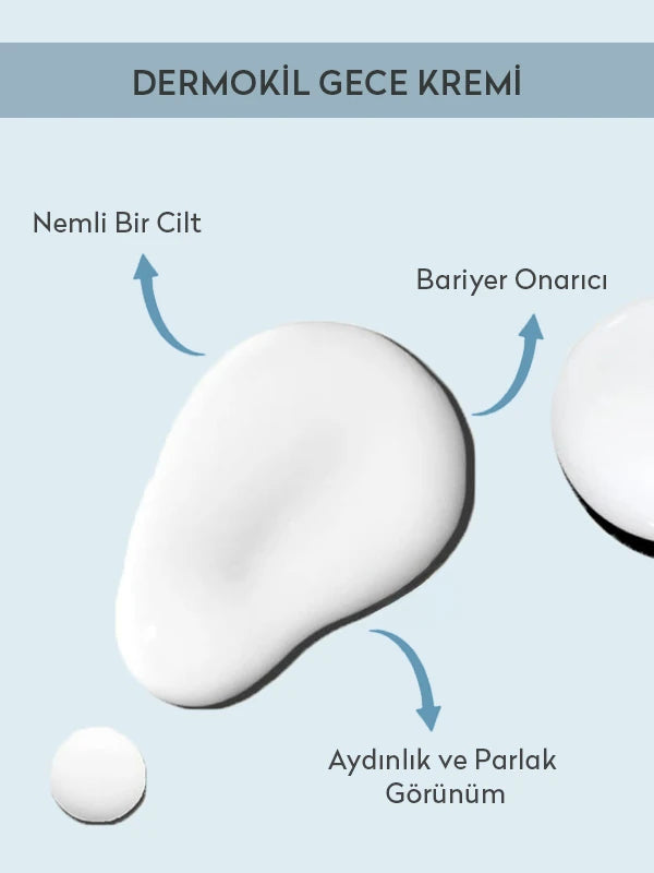 Kırışıklık Karşıtı Yenileyici Gece Kremi 50 ml - Dermokil