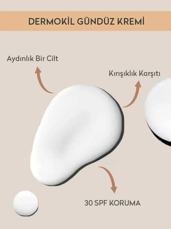 Kırışıklık Karşıtı Yenileyici Gündüz Yüz Bakım Kremi 50 ml - Dermokil