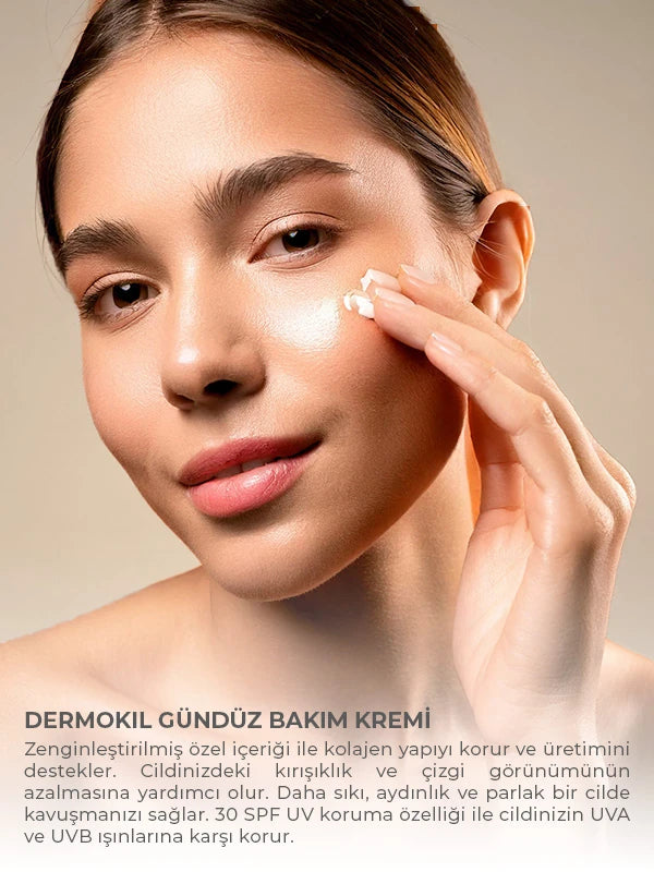 Kırışıklık Karşıtı Yenileyici Gündüz Yüz Bakım Kremi 50 ml - Dermokil