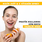 Kojik Asit C Vitamini Leke Karşıtı Yüz Spreyi 50 ml - Dermokil
