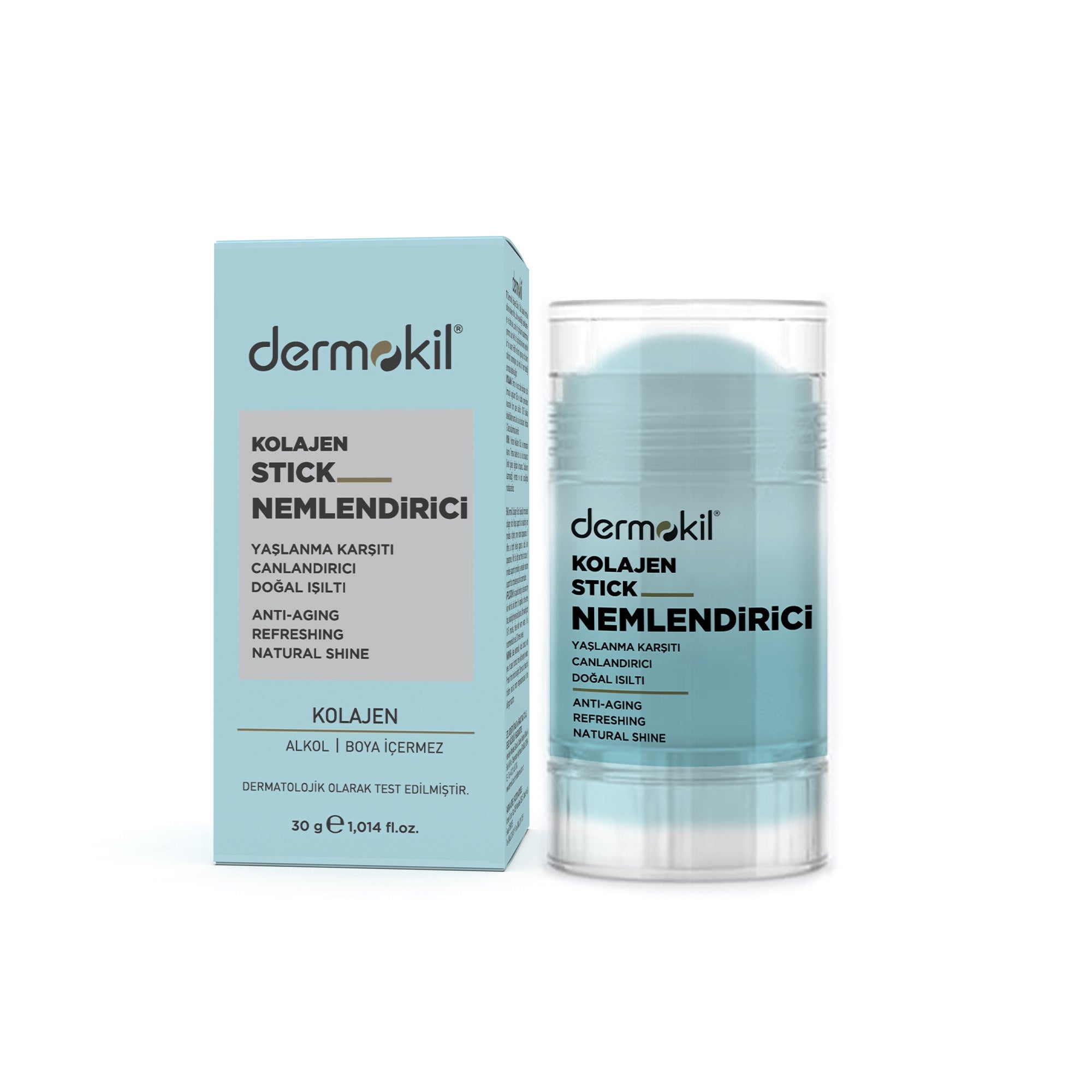 Yaşlanma Karşıtı Kolajen Stick Nemlendirici 30 g - Dermokil