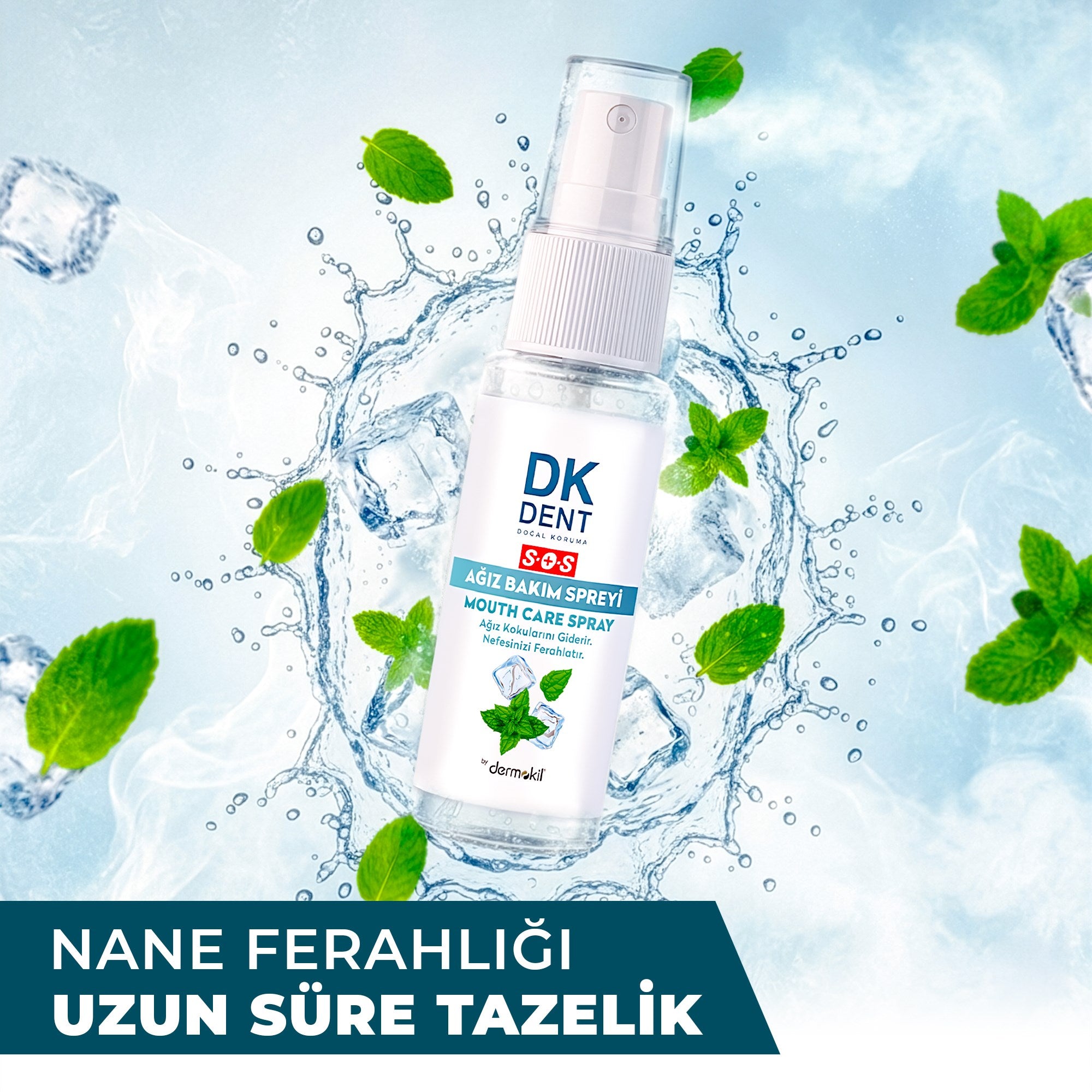 lSeyahat boy ağız kokusu giderici sprey ile anında ferahlık ve temizlik hissi elde edin
