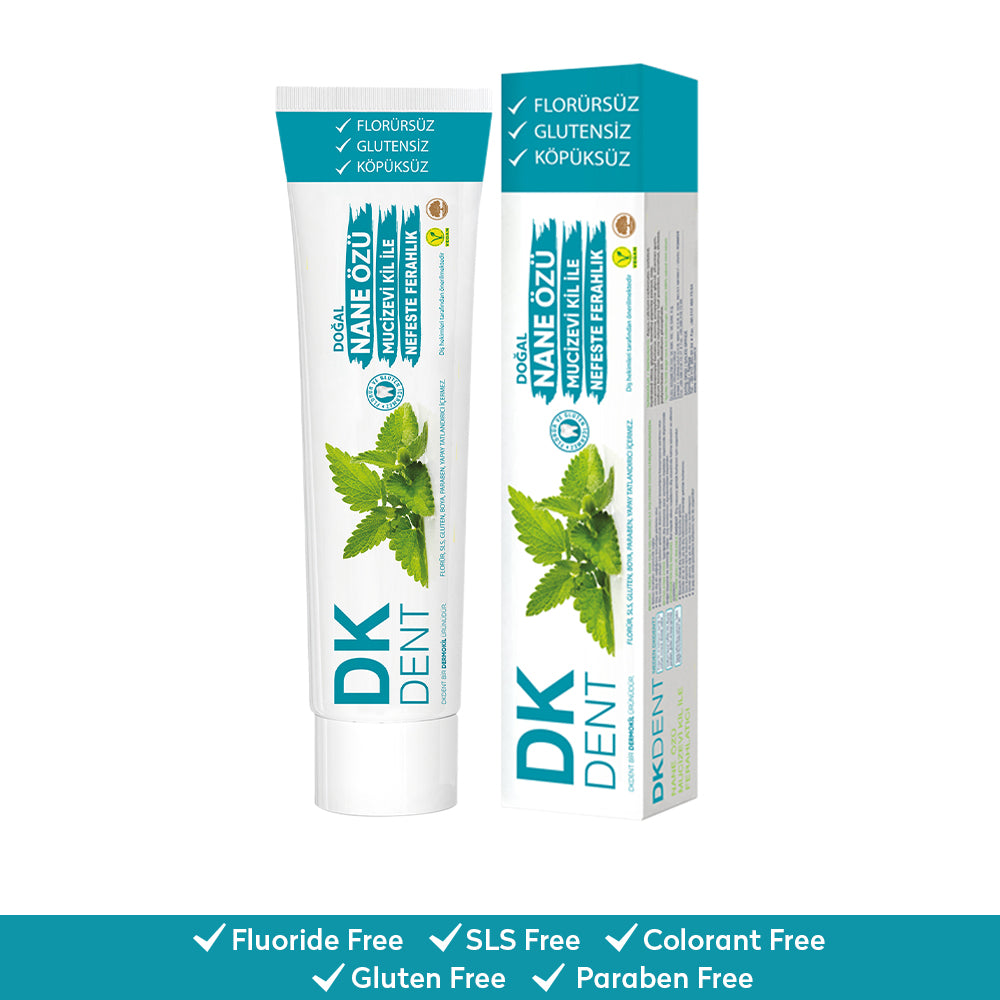 Nane Özü Florürsüz Doğal Diş Macunu 75 ml - DK Dent
