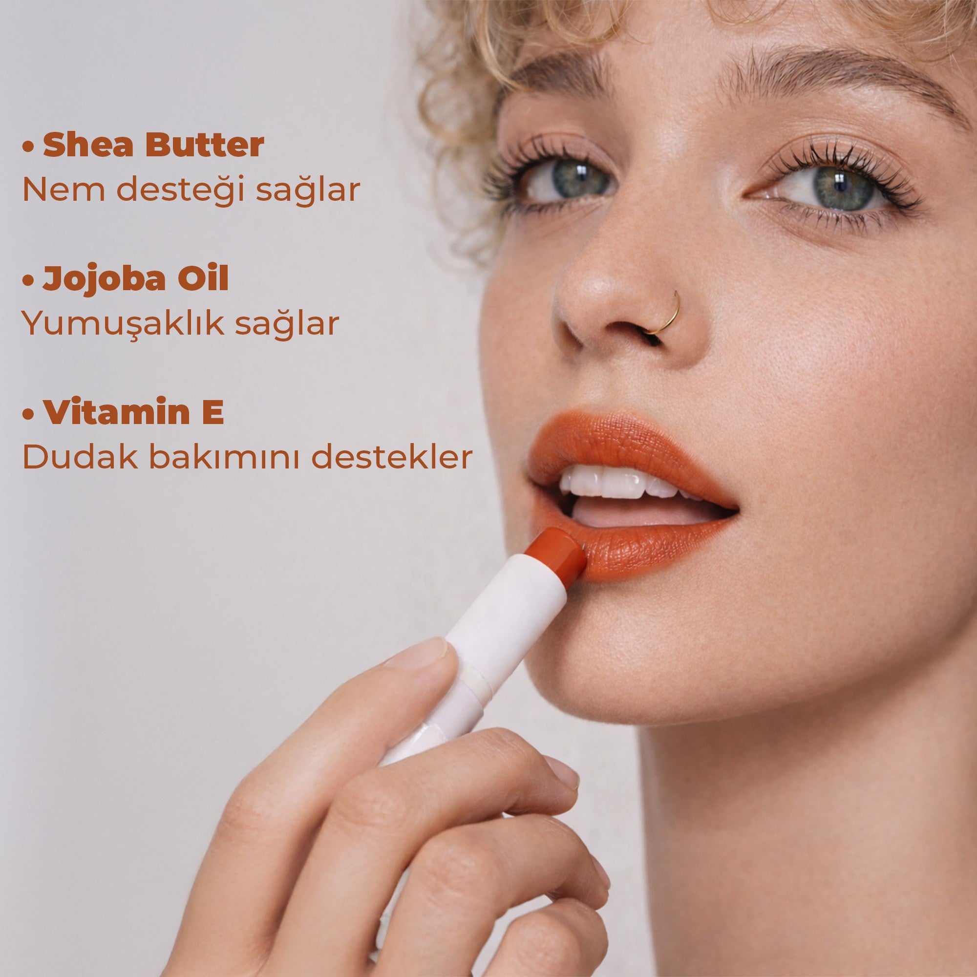 Nemlendirici Şeftali SPF 20 Lip Balm 4,8 g - Dermokil
