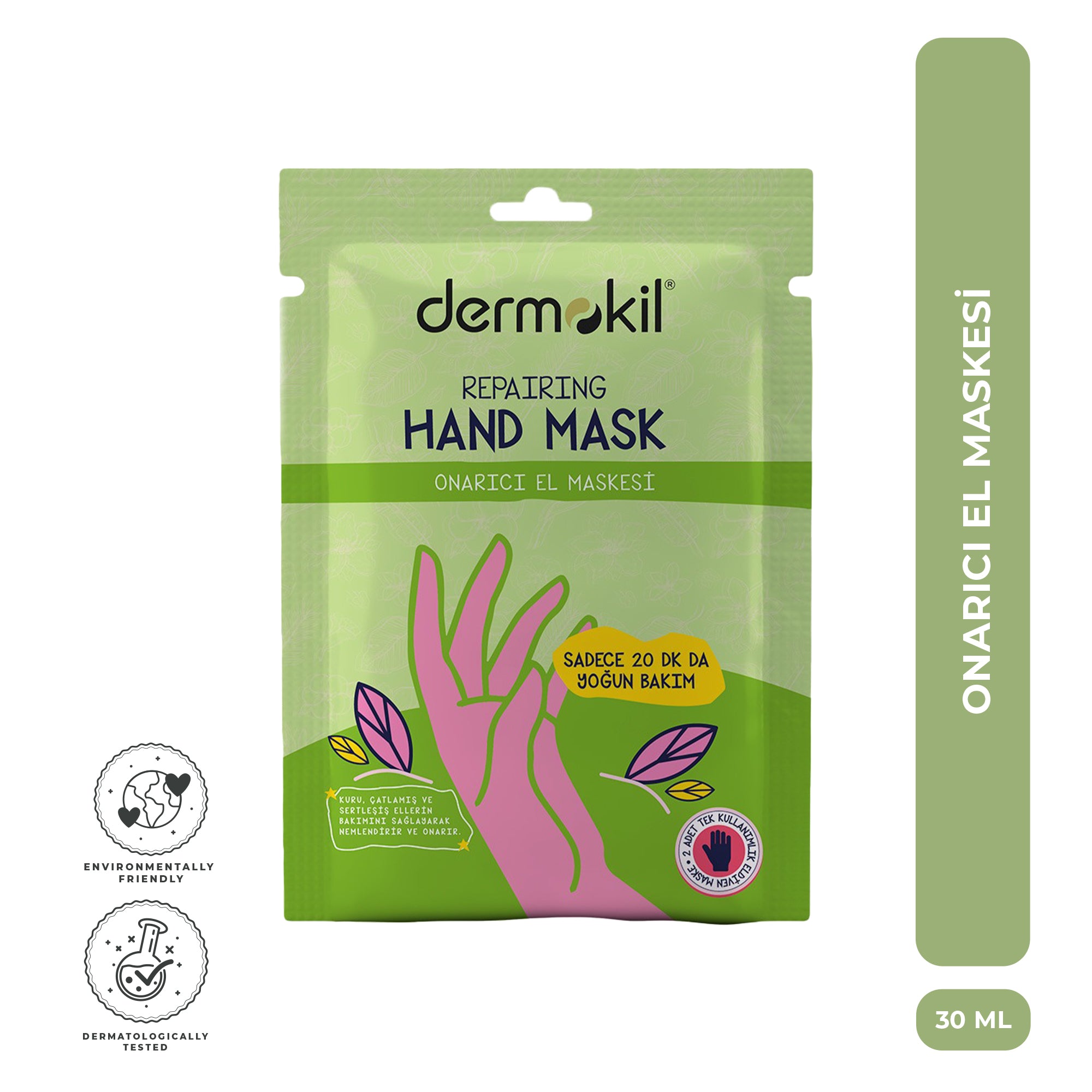 Onarıcı El Maskesi 30 ml - Dermokil