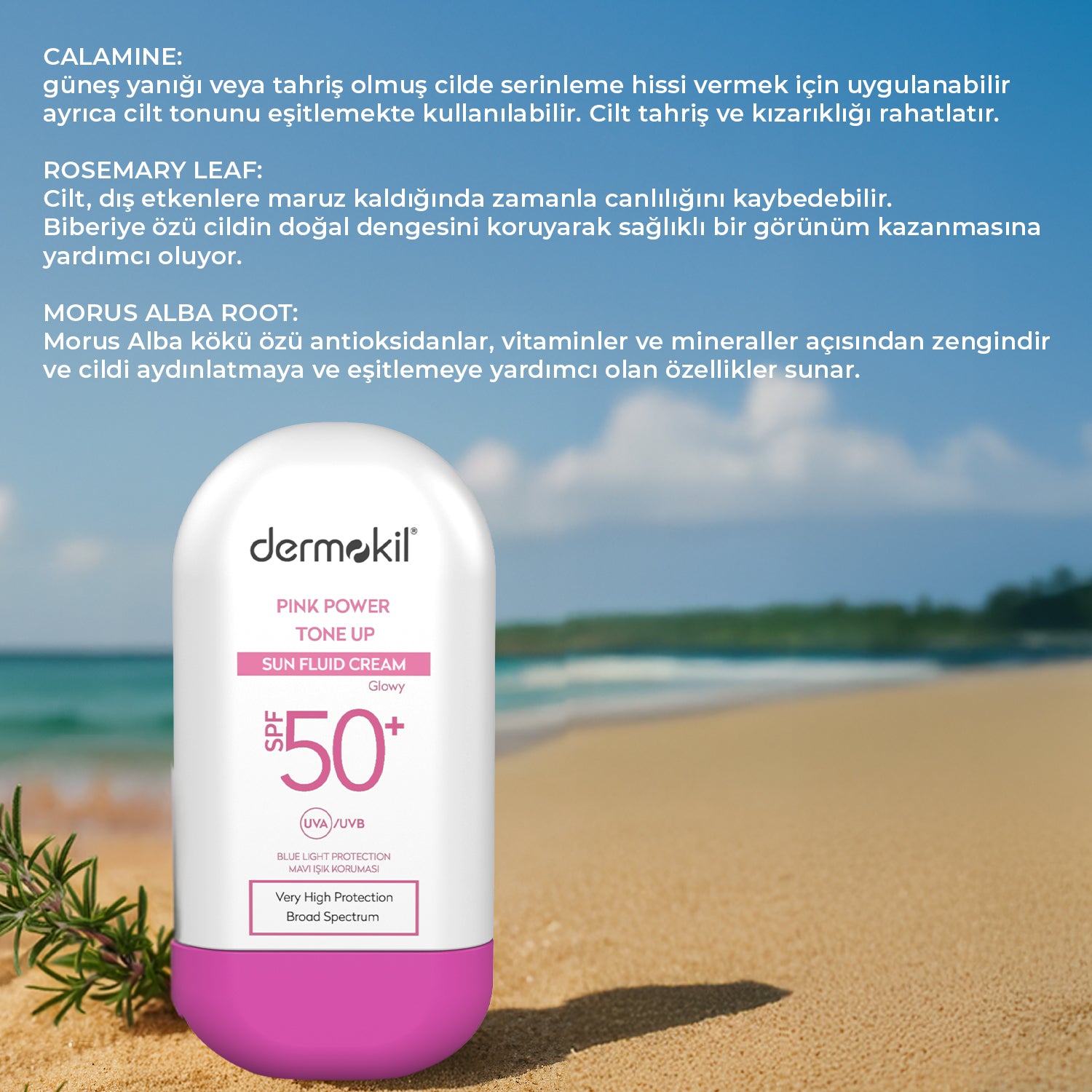 Ton Eşitleyici SPF 50+ Fluid Güneş Koruyucu 60 g - Dermokil