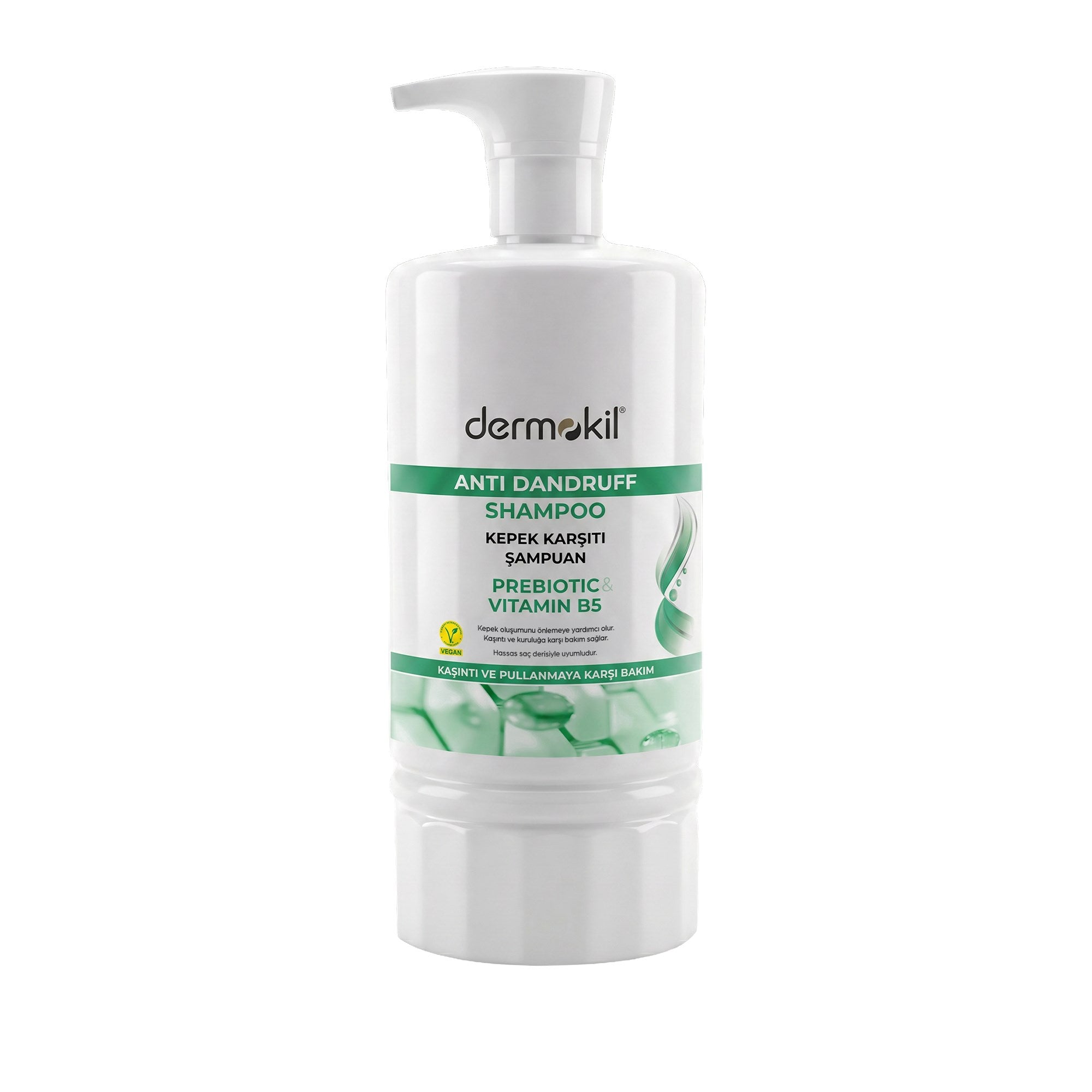 Prebiyotik & Vitamin B5 Kepeğe Karşı Şampuan 950 ml, Dermokil.