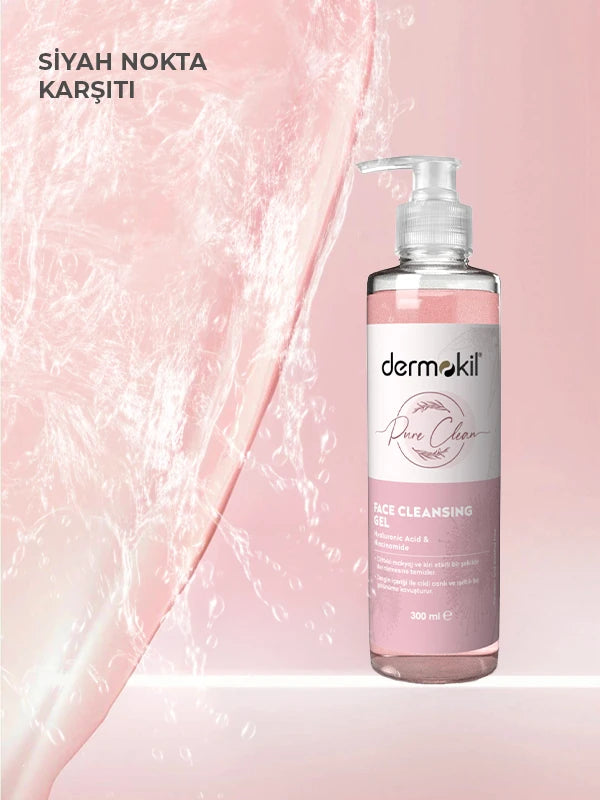 Pure Clean yüz temizleme jeli ile cildi nazikçe arındıran, kir ve yağı temizleyen ve daha temiz, ferah bir cilt görünümü kazandırmaya yardımcı olan bakım ürünü
