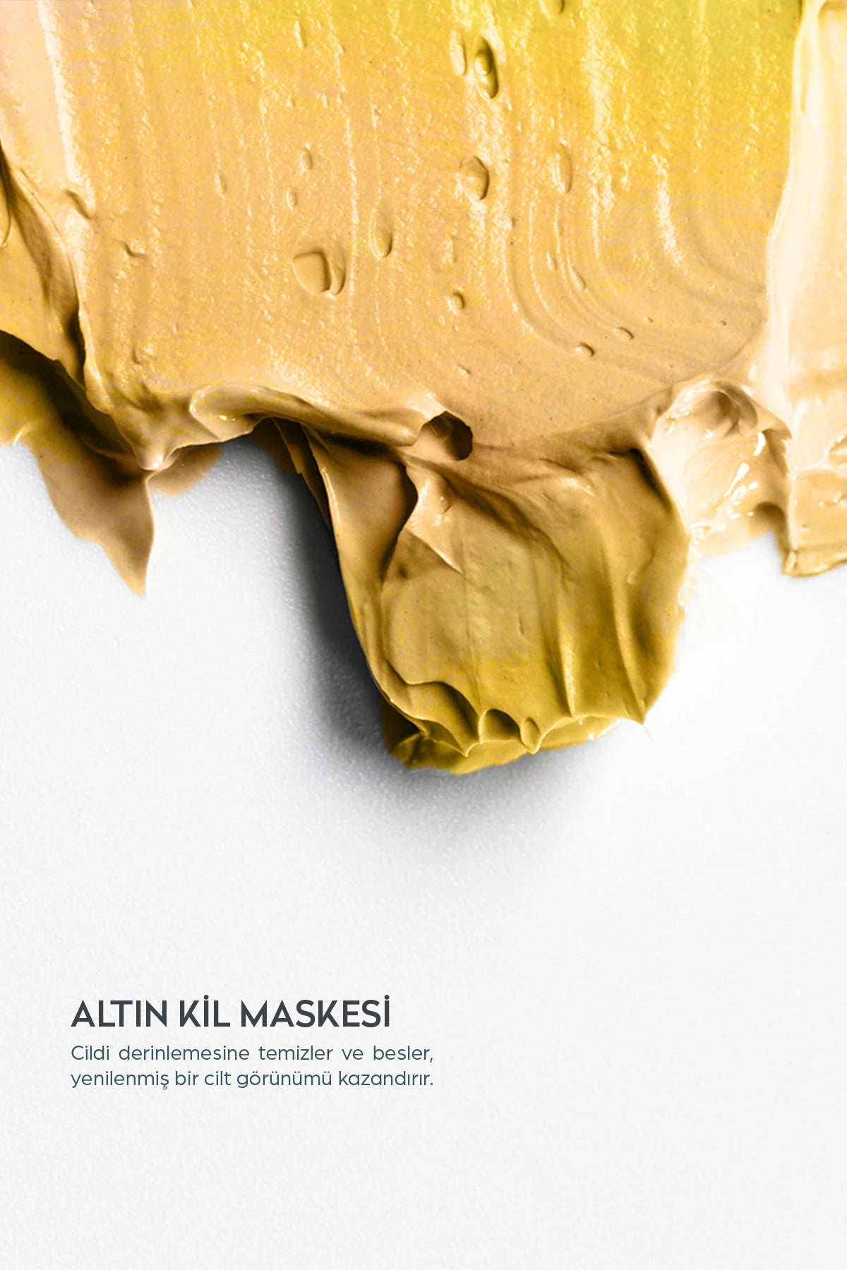 Soyulabilir altın maske 2’li set ile cildi arındıran, ölü deriyi temizleyen ve daha parlak, pürüzsüz bir cilt görünümü kazandırmaya yardımcı olan bakım ürünü