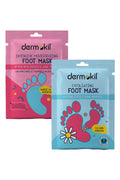 Soyulabilir peeling etkili ayak maskesi ve yoğun nemlendirici ayak maskesi 2’li set ile ölü deriyi arındıran, ayakları derinlemesine nemlendirerek yumuşak ve pürüzsüz bir görünüm kazandıran bakım seti