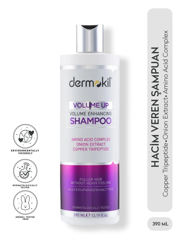 Volume Up Hacim Veren Şampuan 390 ml, Dermokil.