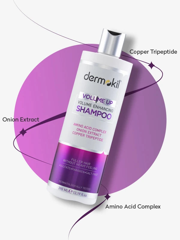 Volume Up Hacim Veren Şampuan 390 ml, Dermokil.