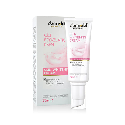 Cilt Beyazlatıcı Ton Eşitleyici SPF 30 Cilt Kremi 75 ml - Dermokil