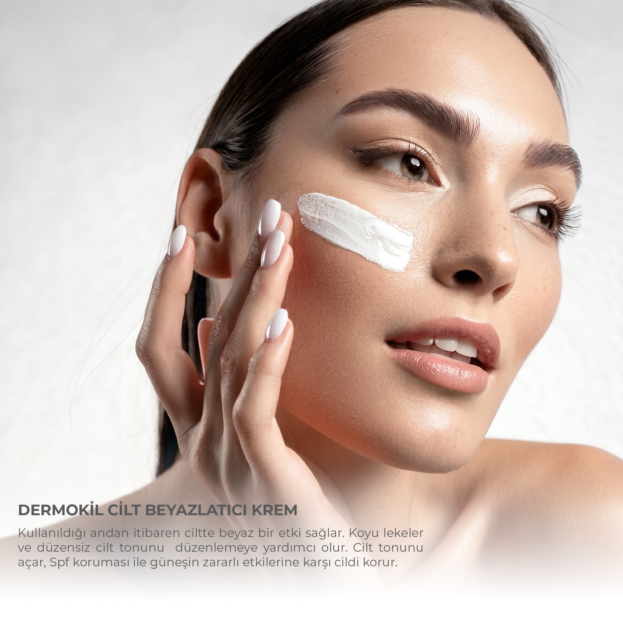 Cilt Beyazlatıcı Ton Eşitleyici SPF 30 Cilt Kremi 75 ml - Dermokil